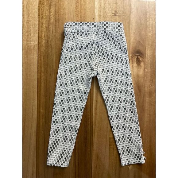 Janie and Jack Geometric Ankle Leggings Size 4 Multicolor - Picture 4 of 4